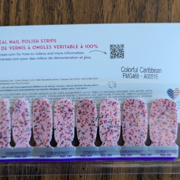 Color Street nail strips - Colorful Caribbean 2/$20 5/Free Ship - Picture 1 of 1